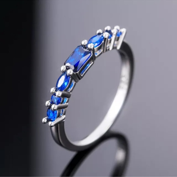 Jewelry - Wedding Women Rings Gifts Charm 925 Silver Jewelry Cubic Zirconia Rings
